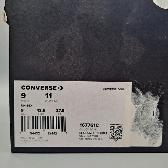 New Converse Chuck 70 Hi Tops TWISTED RESORT UFO Crash Site Rare Mens Shoes - Picture 10 of 10